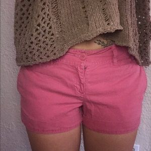 Pink very flattering Loft shorts